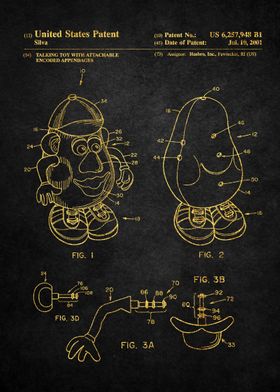 28 Mr Potato Head Patent