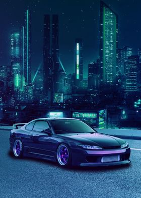 NISSAN SILVIA SYNTHWAVE