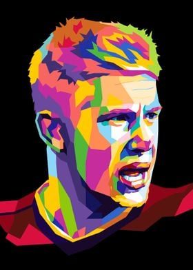 Football Player Pop Art