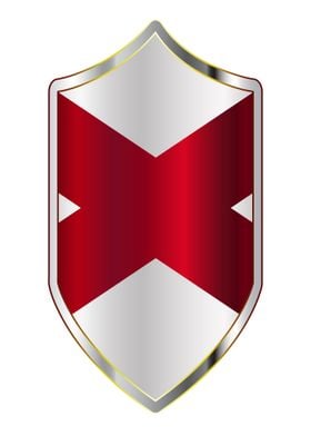 Alabama State Flag Shield