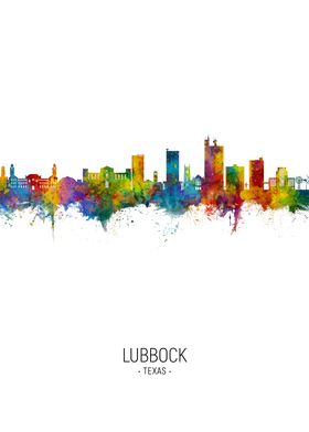 Lubbock Skyline Texas