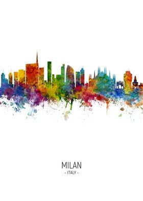 Milan Skyline Italy