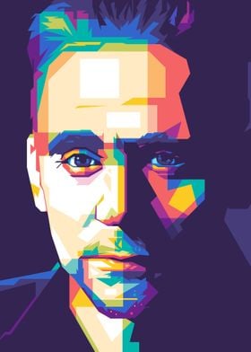 Tom Hiddleston WPAP Popart