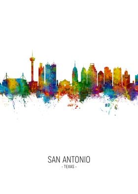 San Antonio Skyline Texas