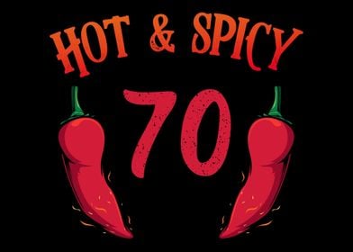 70th Birthday Hot Chili