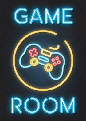 Video Game Room Neon Sign