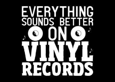 Vinyl Record Joke Saying