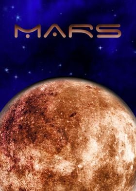 Mars planet planete