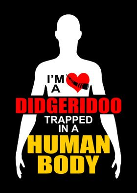 Funny Didgeridoo Player