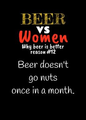 Better Beer Vs Women Funny