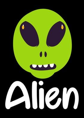 Alien Lettering Aliens