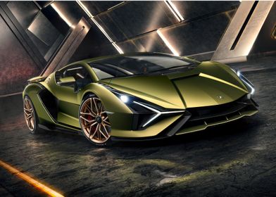 Lamborghini Sian Front