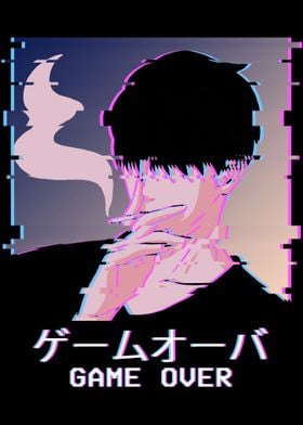 Edgy Anime Boy Vaporwave-preview-0