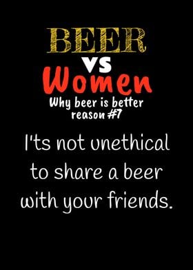 Better Beer Vs Women Share