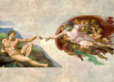 THE CREATION OF ADAM