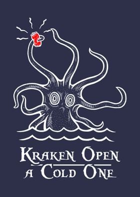 Kraken Open A Cold One