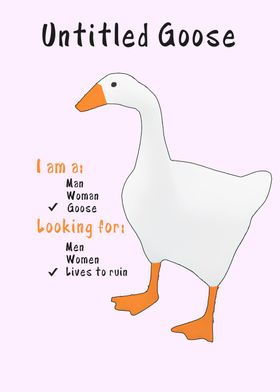 Goose Honk - Untitled Goose Game - Posters and Art Prints