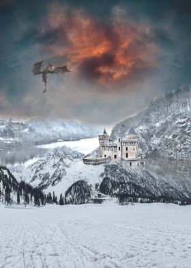 Dragon and Castle