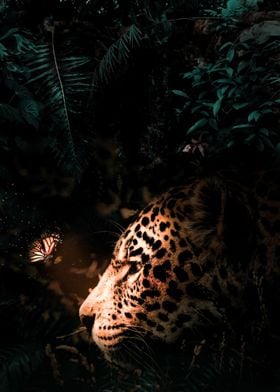 Jaguar Luminous Butterfly