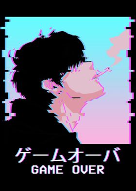 Edgy Anime Boy Vaporwave-preview-3