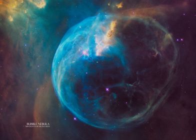 Bubble Nebula Painting