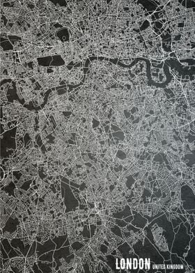 London England City Map