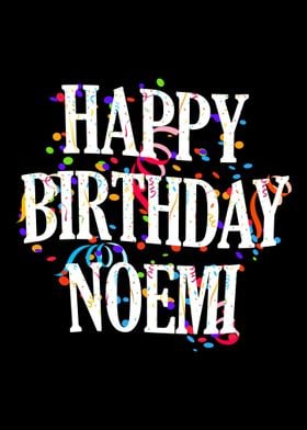 Happy Birthday Noemi