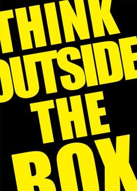 Quote Think Out of The Box