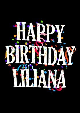 Happy Birthday Liliana