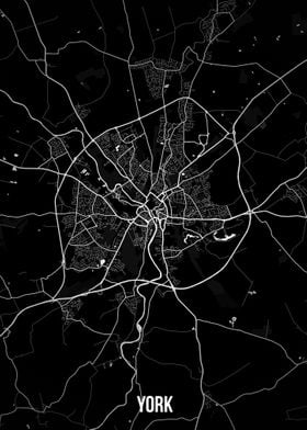 York dark map