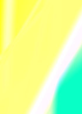 YELLOW GREEN PINK ABSTRACT