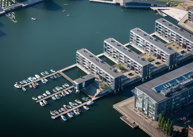 Buildings on water