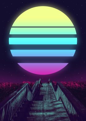 STAIR TO SYNTHWAVE