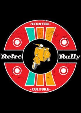 Retro Rally Scooter 