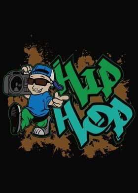 Hip Hop Rap Graffiti