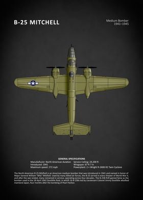 B25 Mitchell Bomber