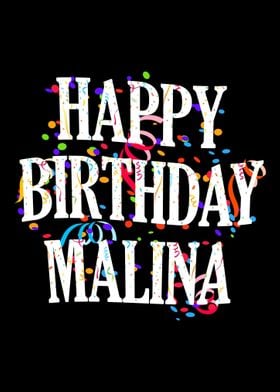 Happy Birthday Malina