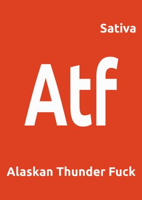 ATF Sativa weed