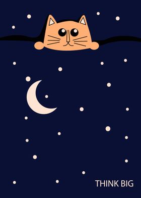 Blanket of Space Cat