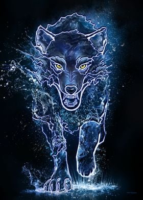 Spirit Animal - Wolf' Poster by Animal Planet | Displate