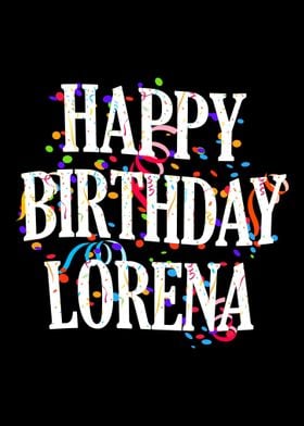 Happy Birthday Lorena