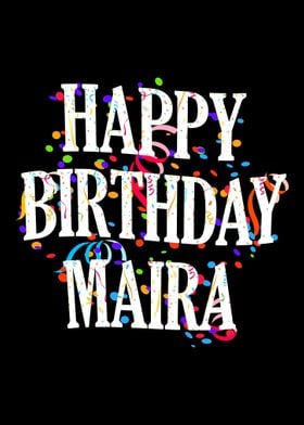 Happy Birthday Maira