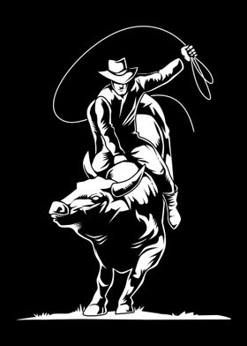 Bull Riding Rodeo