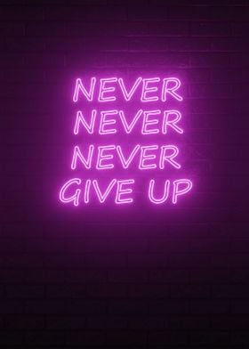 never giveup neon v1