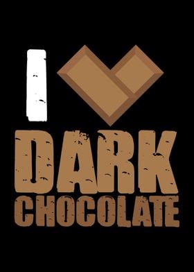 I Love Dark Chocolate Bars