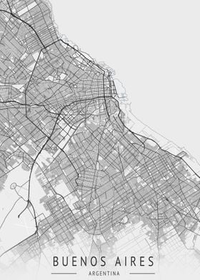 Buenos Aires City Map