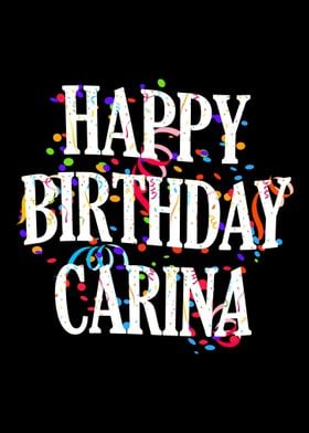 Happy Birthday Carina