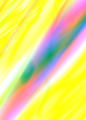 yellow pink green abstract