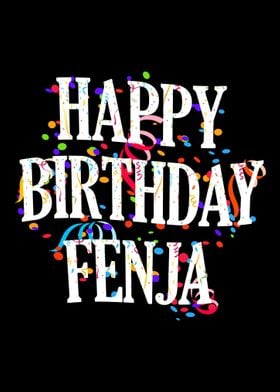 Happy Birthday Fenja