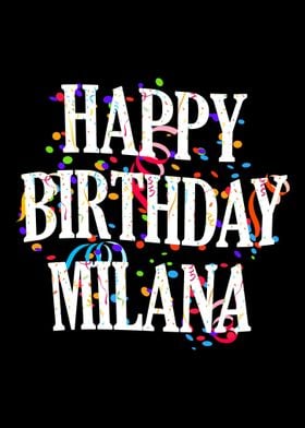 Happy Birthday Milana